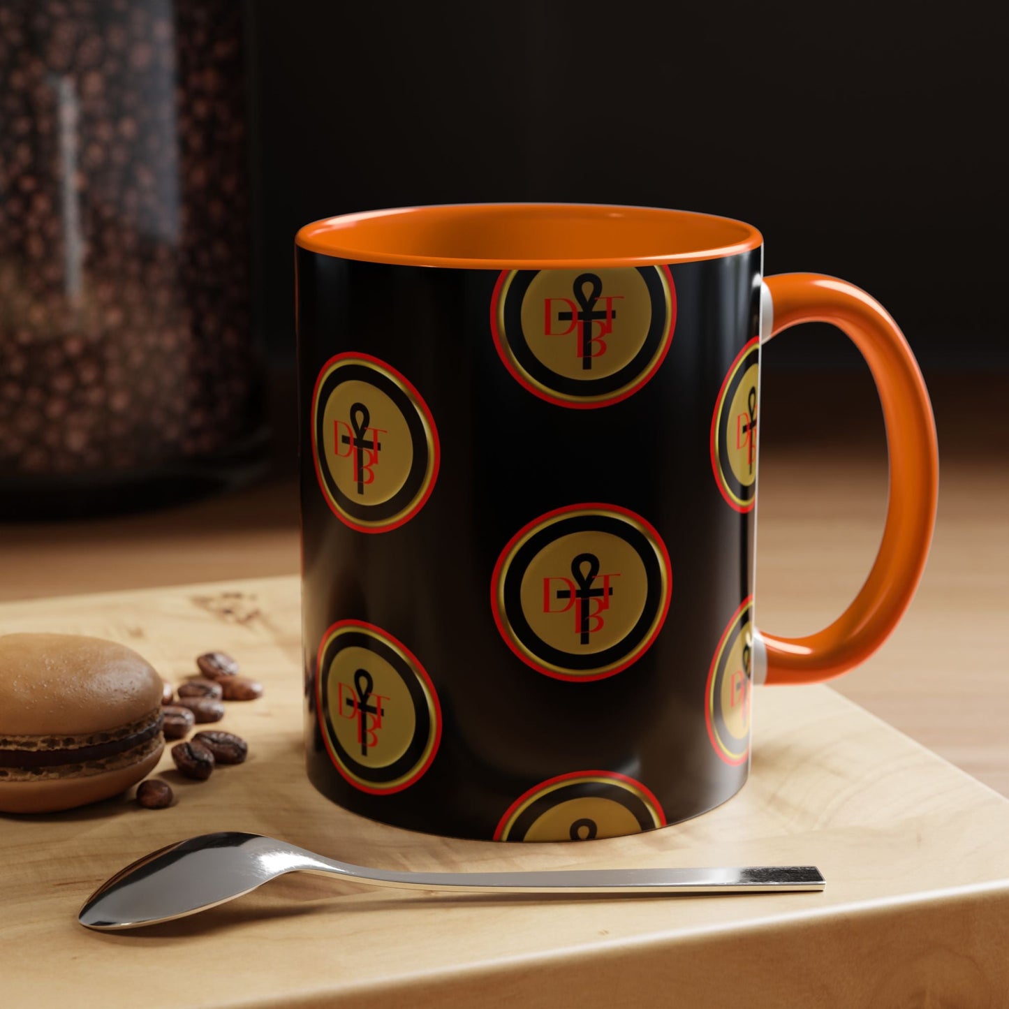 DBT Accent Mug lifestyle shot — ceramic coffee cup for daily morning routine