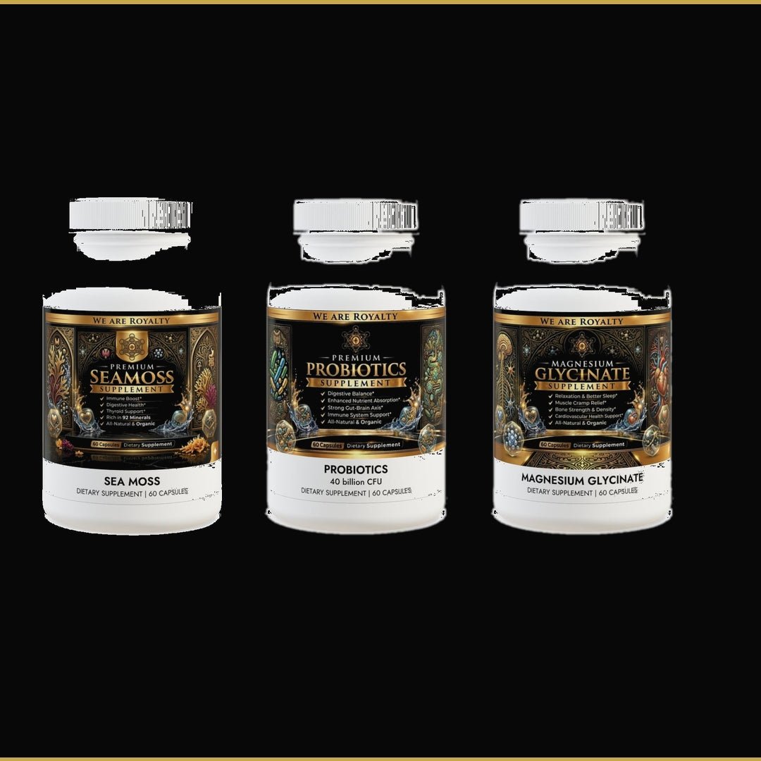 DBT Royal Mind and Body Stack — Sea Moss Probiotic Magnesium supplement bundle